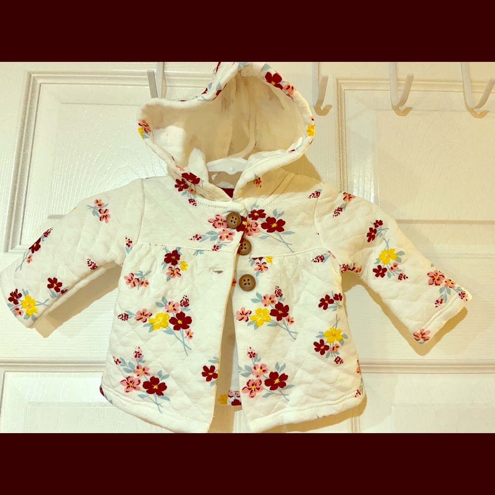 Baby girl jacket. Never worn.
